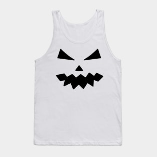 Evil Pumpkin Carving Tank Top